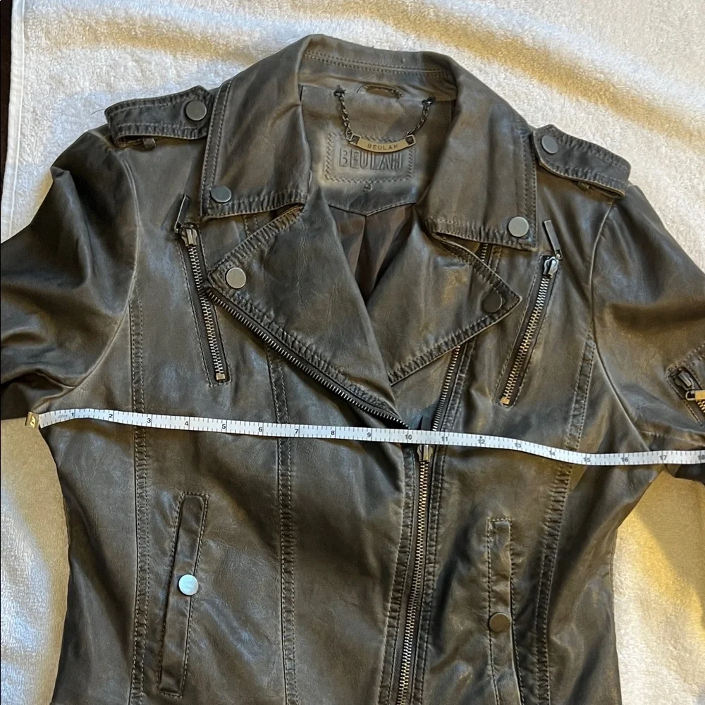 Beulah Gray Shell Motto Jacket - Picture 7 of 11